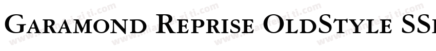 Garamond Reprise OldStyle SSi Bold Small Caps字体转换